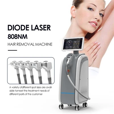 Högpresterande trippel våglängd 755 808 1064 nm Diod Laser Hårborttagning Tyskland 808 nm Laser Diode Epilation Machine