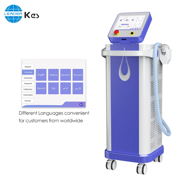 Diod Laser Hårborttagningsmaskin i 808nm